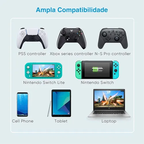 Game Console Controller + USB 3.0 Cable - Imagem 4