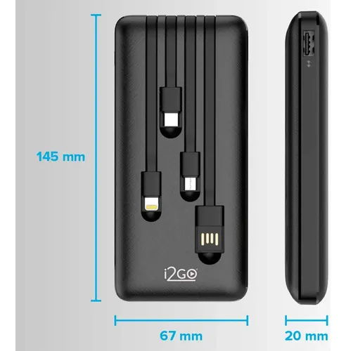 Powerbank 11 300 mAh Violet with Fox - Imagem 2