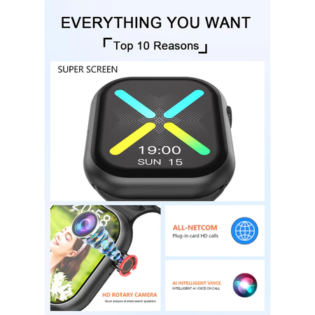 Smartwatch 2.0 LTE Wifi Waterproof - Imagem 3