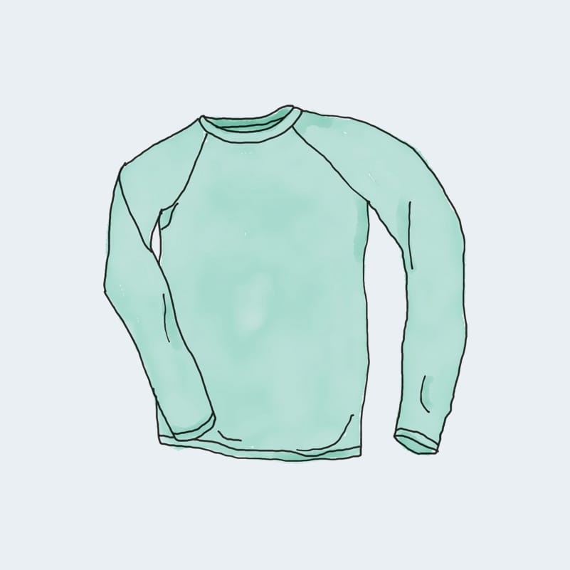 Dummy V-Neck T-Shirt - Blue